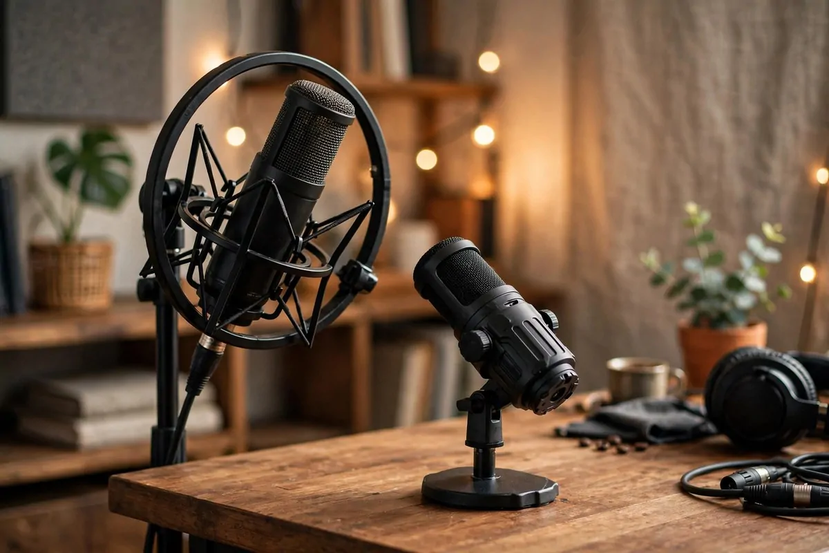 18 Podcast Room Setup Ideas for Crisp, Clear Sound 11 Choosing the right microphone for a podcast room