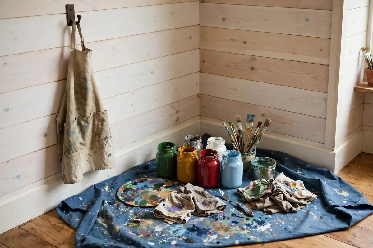 19 art studio layout plans that make work flow 04