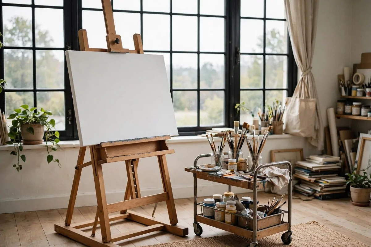 19 Art Studio Layout Plans That Make Work Flow 16 19 art studio layout plans that make work flow 17
