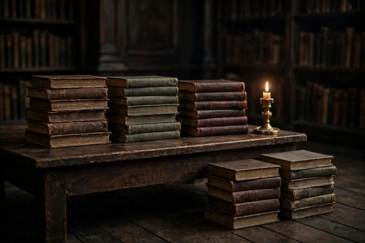 19 Moody Library Inspiration Looks With Dark Academia Vibes 2 Vintage wooden card catalog drawer cabinet in a dark moody library