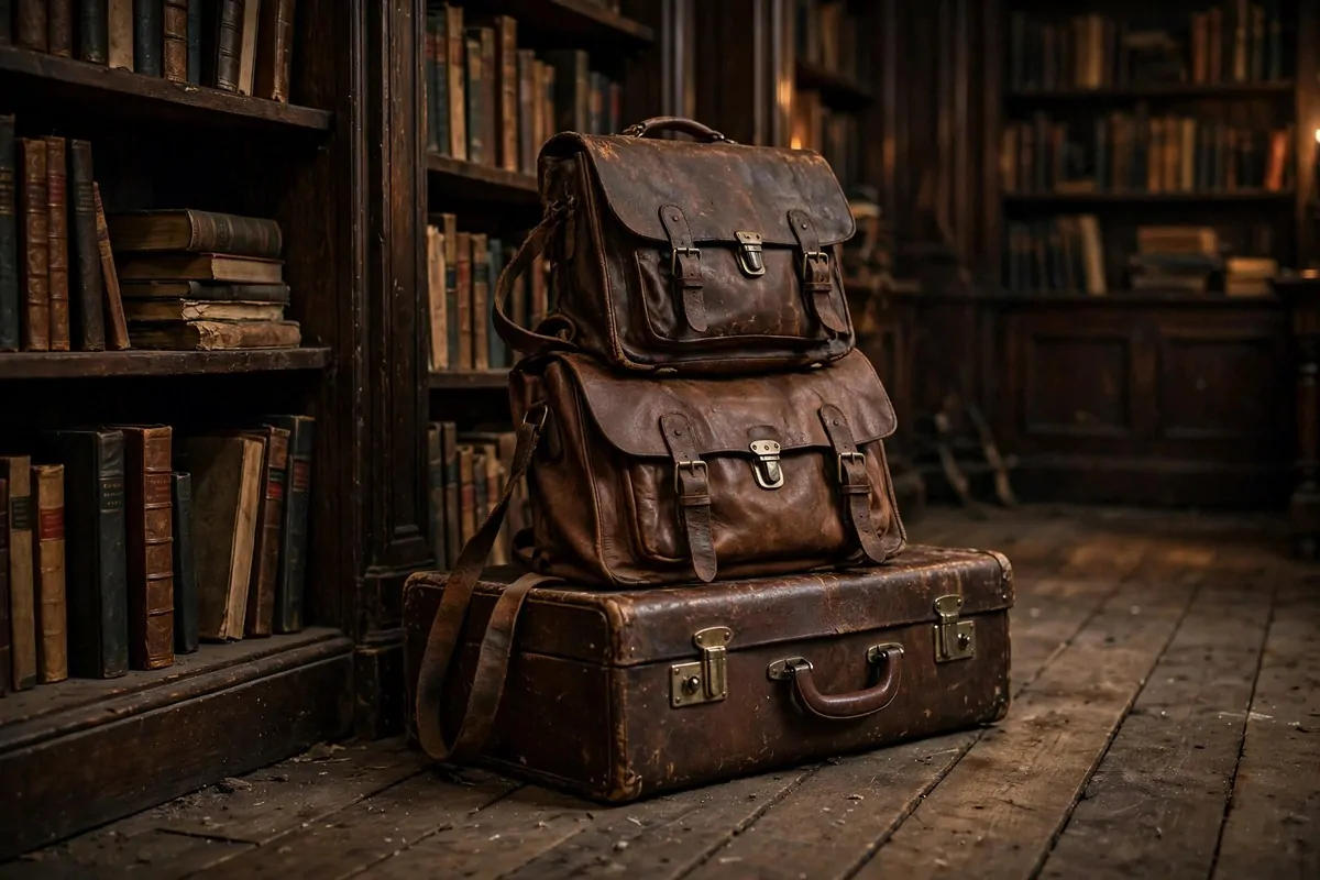 19 Moody Library Inspiration Looks With Dark Academia Vibes 11 Antique wooden chess set mid-game on a small side table in a dark moody library