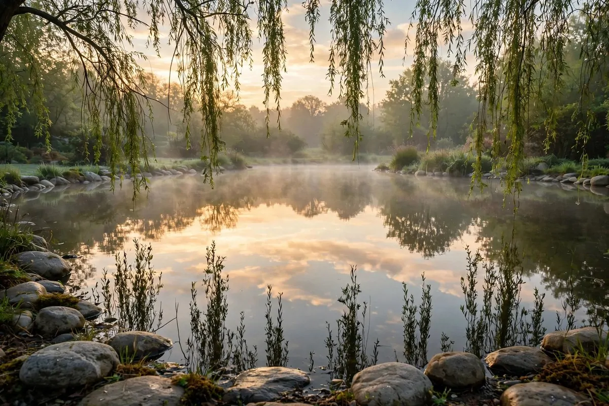 Still pond water reflections for Outdoor Photo Studio Ideas