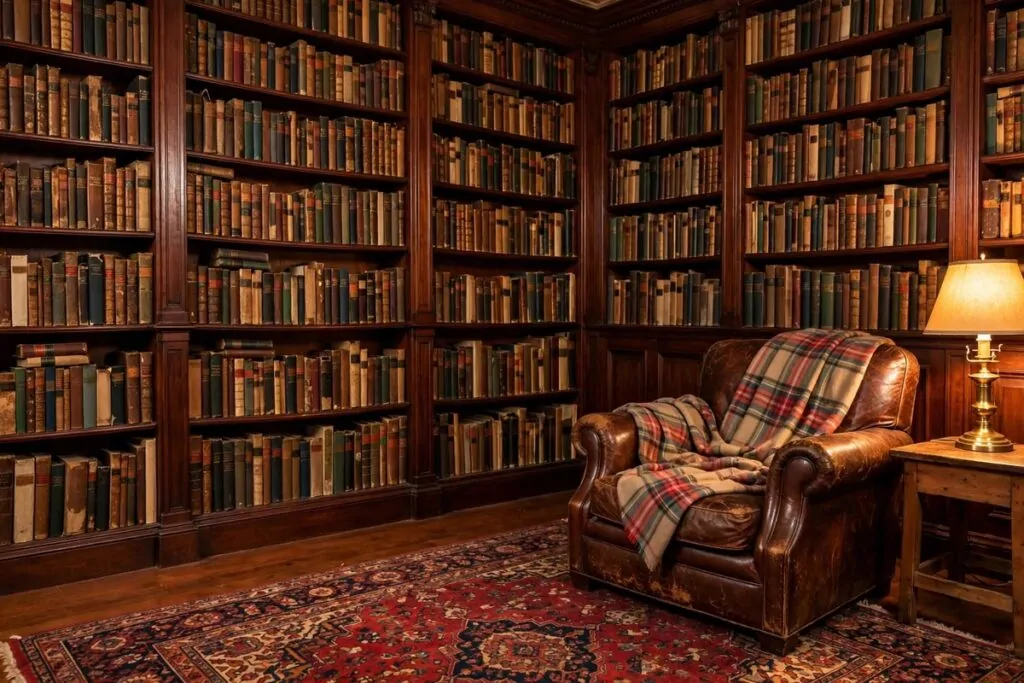 19 vintage library aesthetic looks with old world charm 01