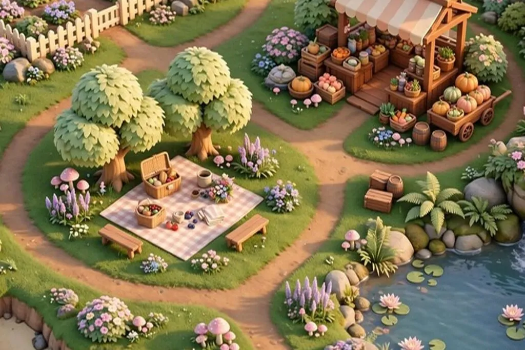 20 acnh ideas for empty space on your island featured