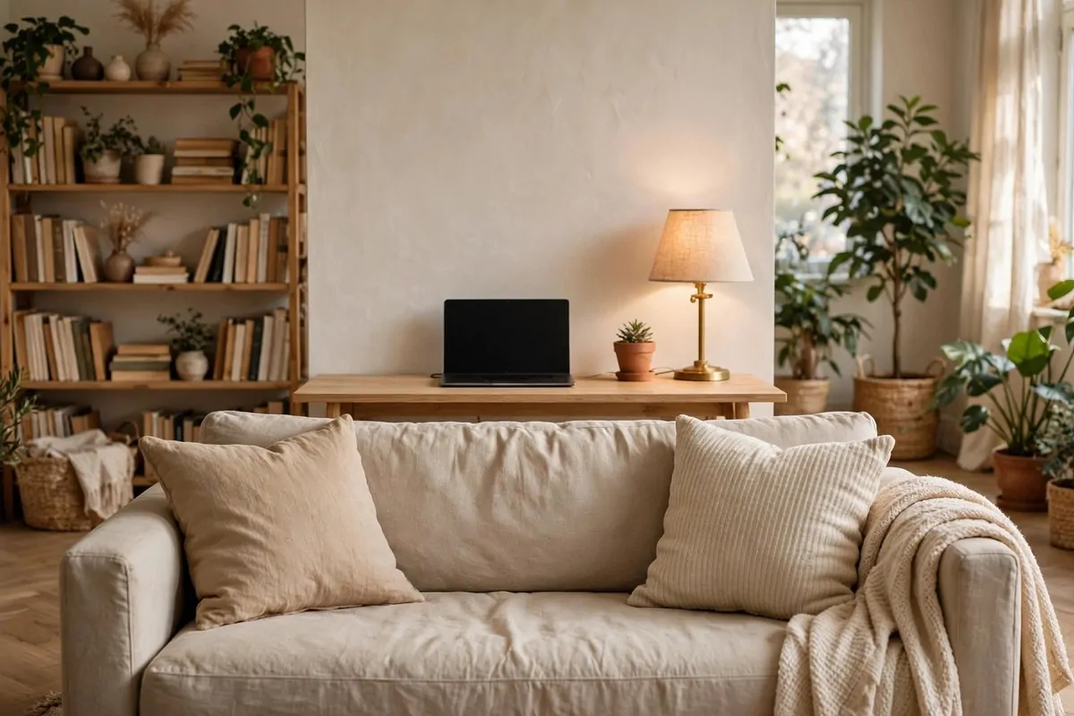 21 Home Office in Living Room Ideas That Blend In Seamlessly