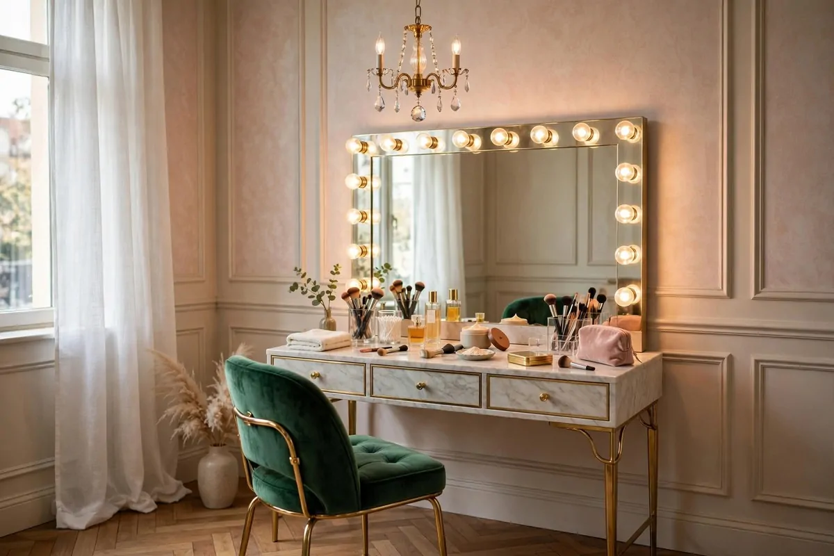 21 Makeup Studio Ideas for a Glam, Camera-Ready Space
