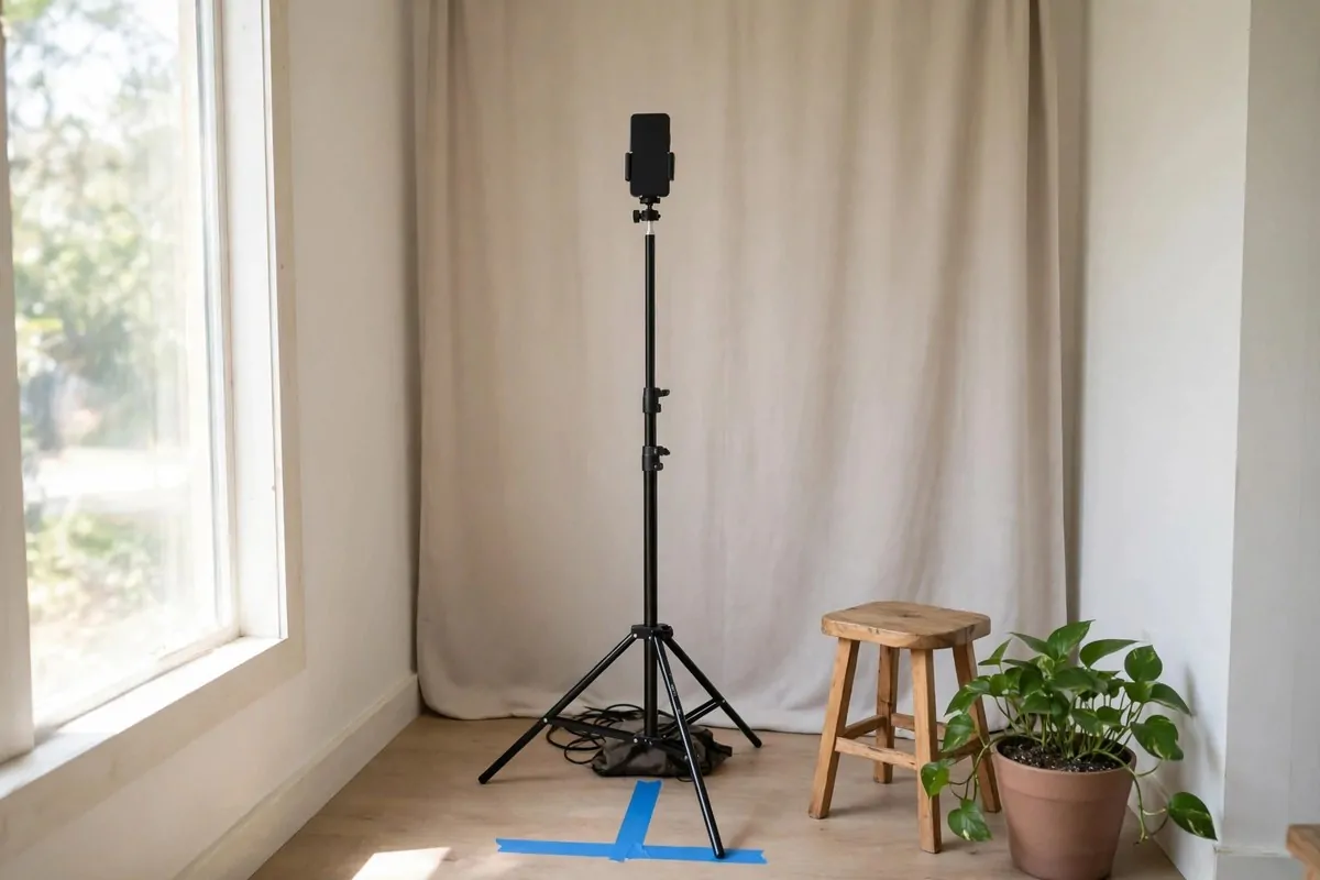 23 Content Creator Room Ideas for Filming at Home 21 21. The Standing Video Zone