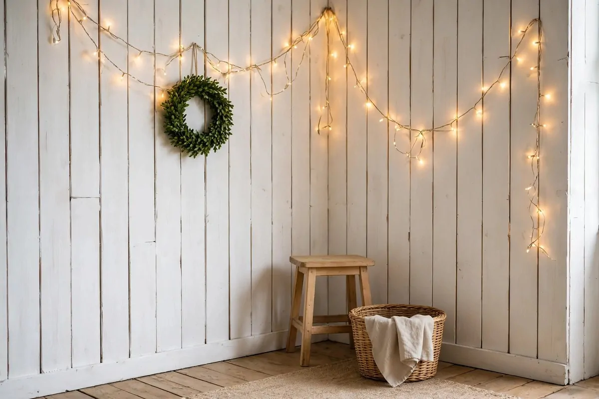 23 Family Photo Studio Ideas for Portraits You’ll Treasure 3 White shiplap plank backdrop wall for Family Photo Studio Ideas