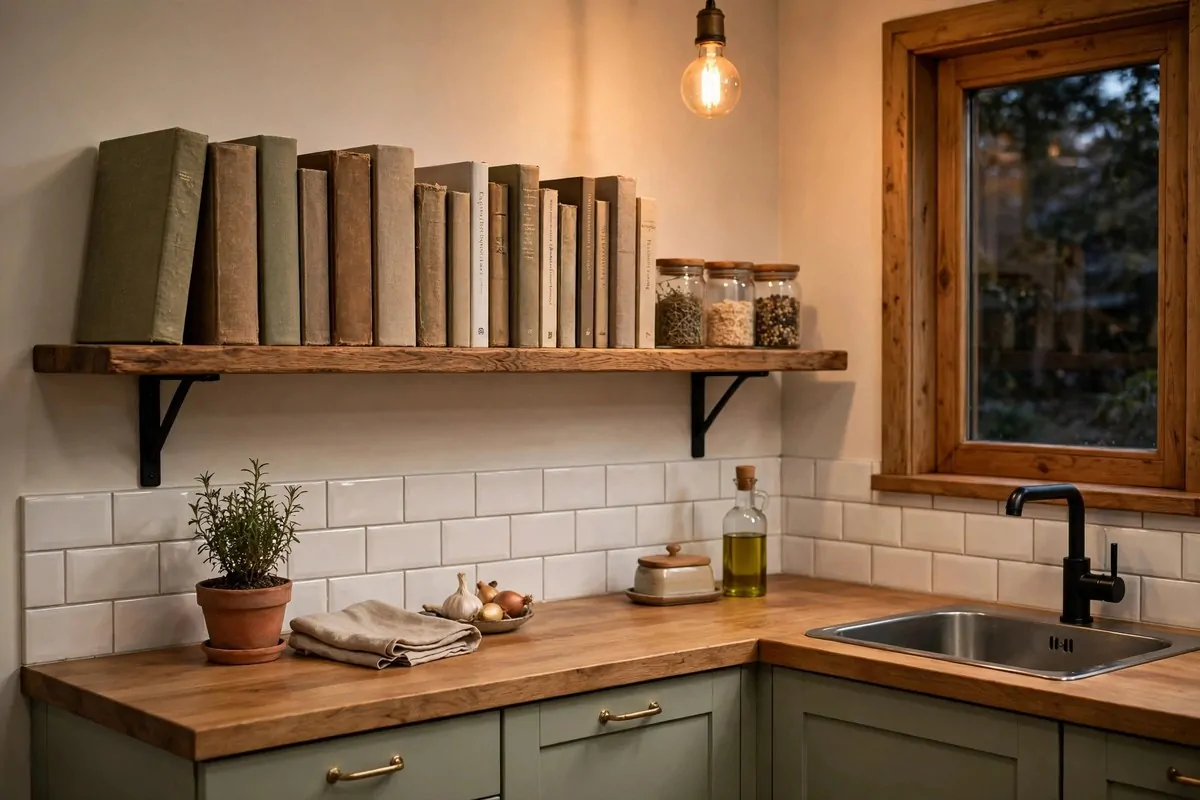 23 Small Home Library Ideas for Book Lovers With Little Space 15 Deep windowsill lined with paperback books in bright daylight