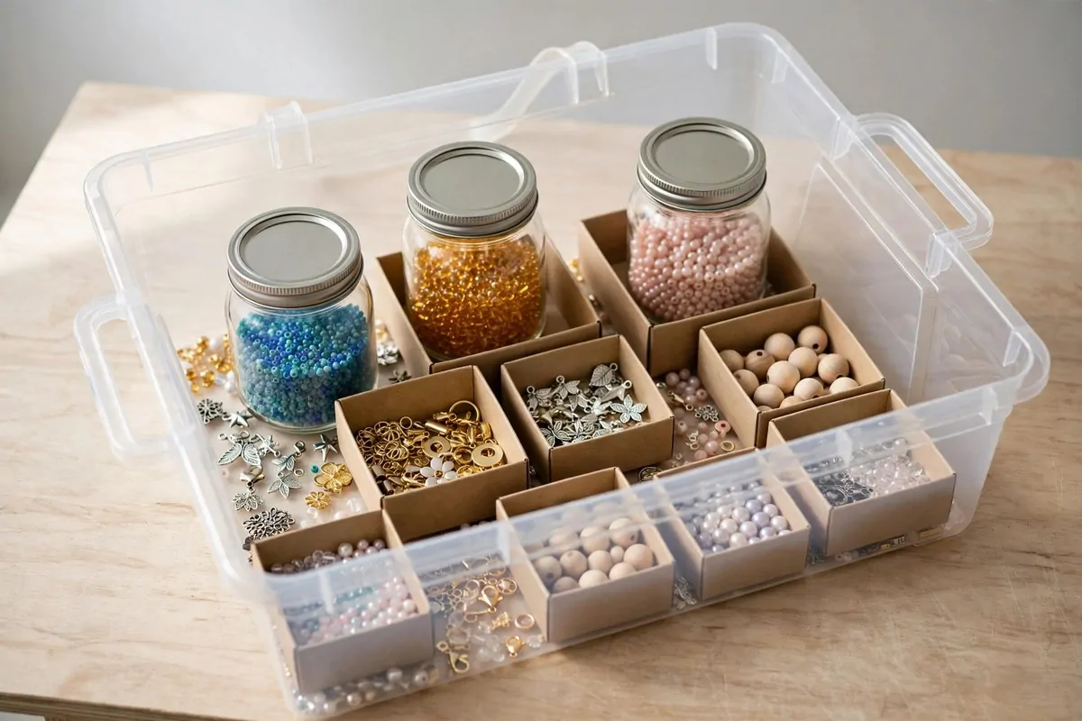 Kitchen organizers used in the studio