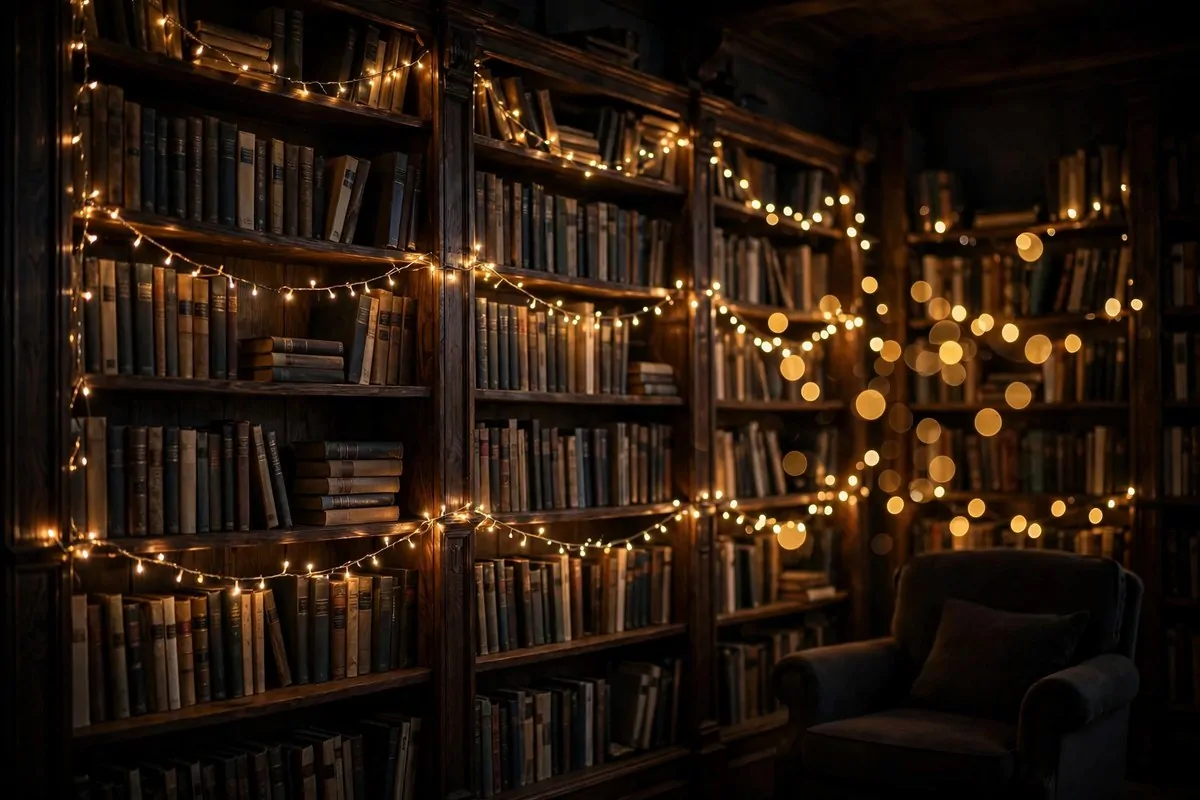 24 Home Library Aesthetic Looks You'll Want to Save 16 Modern minimalist home library with black metal bookshelves