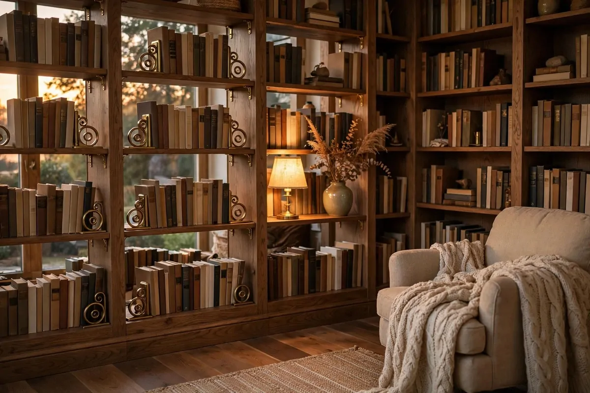 25 Home Library Decor Touches That Make Books Look Beautiful