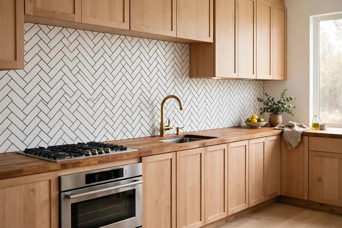 30 Home Inspiration Ideas for Every Room in the House 11 Kitchen with a white subway tile backsplash
