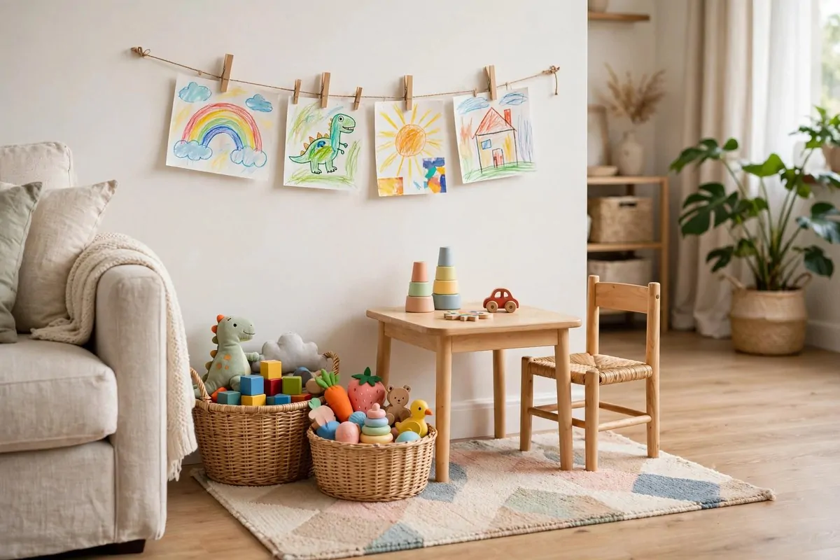 30 Home Inspiration Ideas for Every Room in the House 23 Reading nook with an armchair, floor lamp and small bookshelf