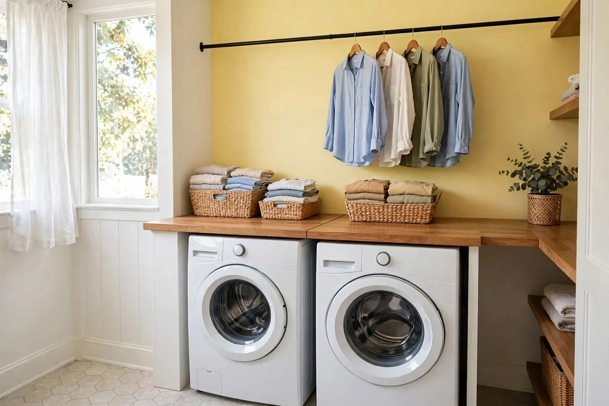 30 Home Inspiration Ideas for Every Room in the House 24 Kids play corner with toy baskets, a small rug and soft cushions