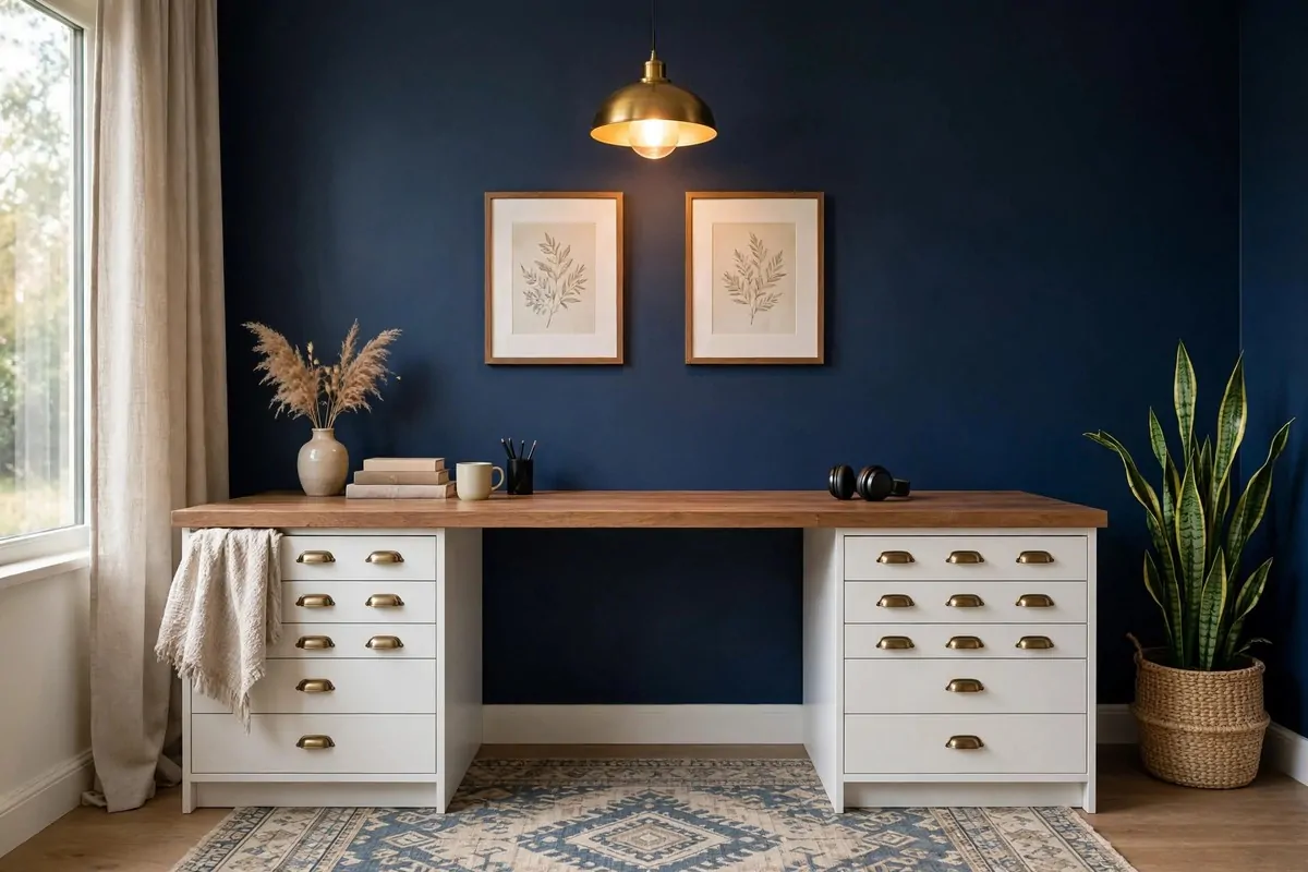 Home office ideas that look expensive but cost almost nothing