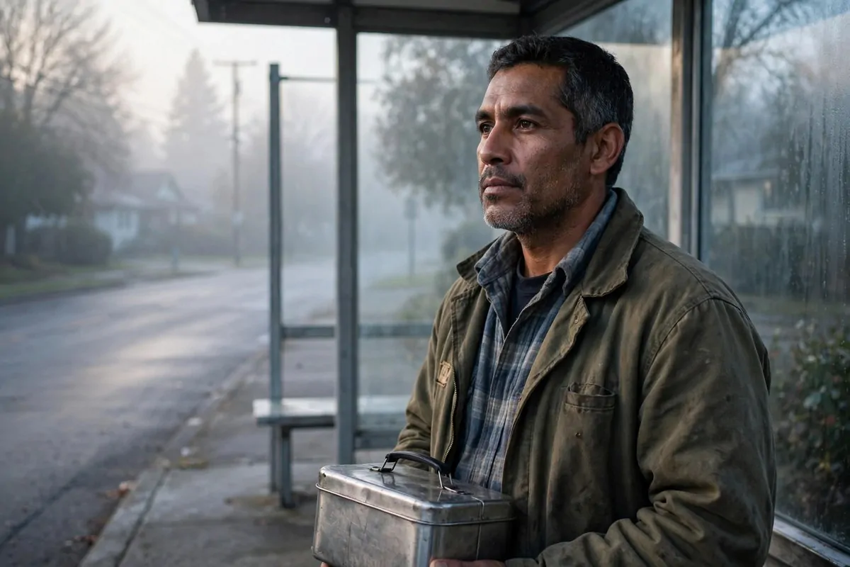 10 Hidden Costs of Being Working Class Nobody Talks About 1 Photorealistic photo of a working mother counting coins at a small corner shop, illustrating hidden costs of being working class