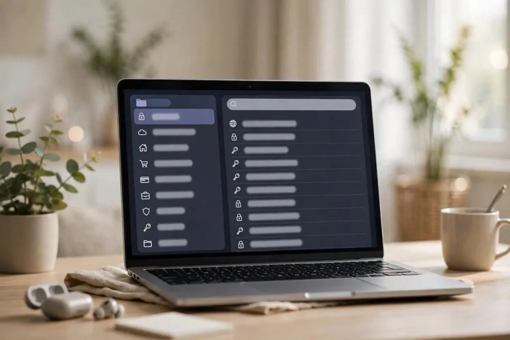 how to organize passwords and important information 01