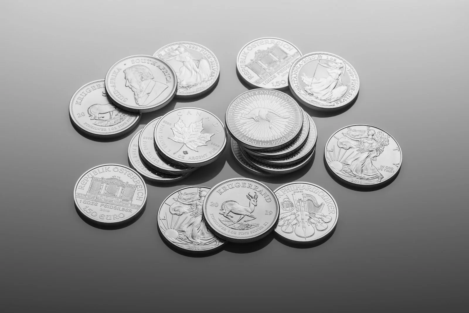 Can You Name These Countries From Their Currencies? Try This Money Quiz And Show Off Your World Knowledge! 1 silver round coins on white surface