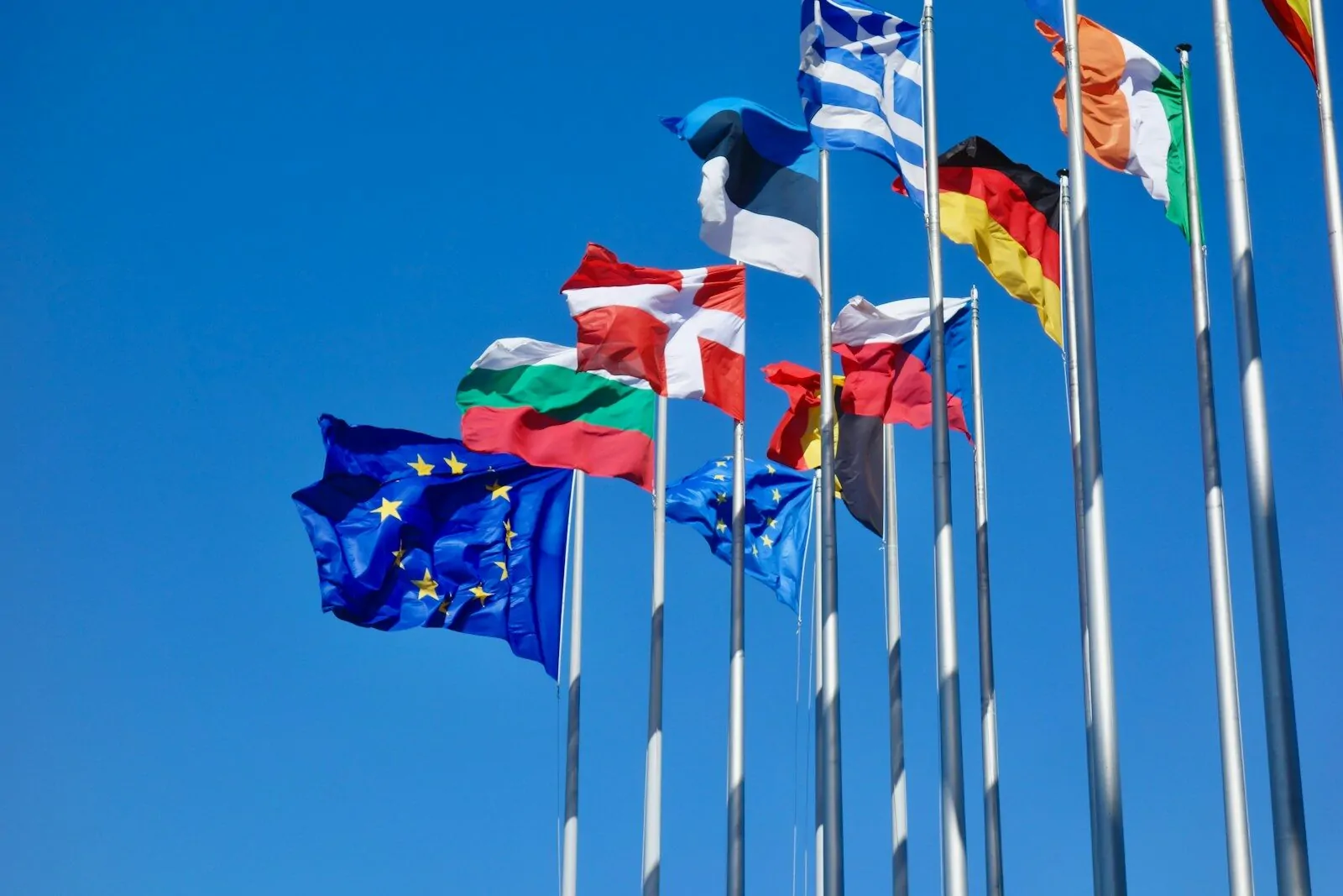 World Flags Quiz: How Many Flags Can You Name, From Japan's Red Circle to Canada's Maple Leaf? 1 A bunch of flags that are flying in the air