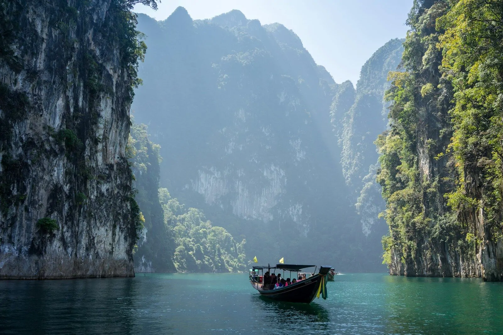 Zero Countries Start With X, Can You Believe It? This Quiz Will Surprise You! 1 white boat between rocky mountains